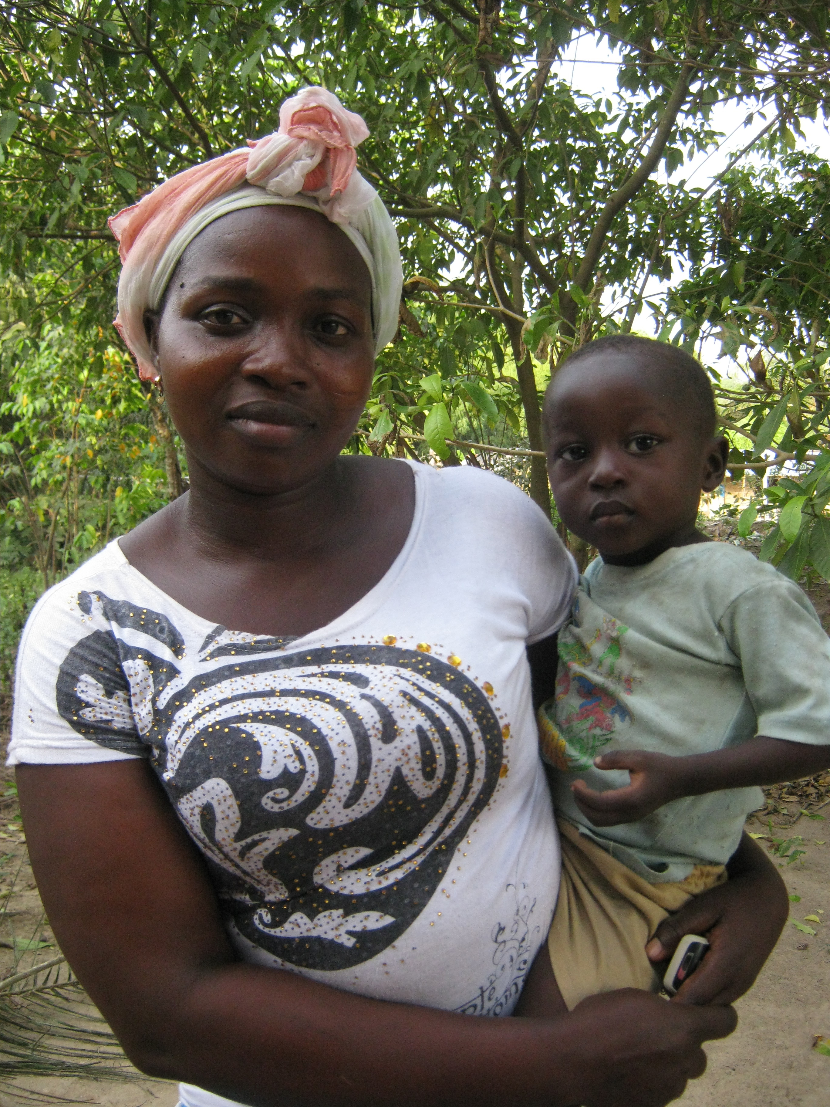 Abena Serwah, son Kojo