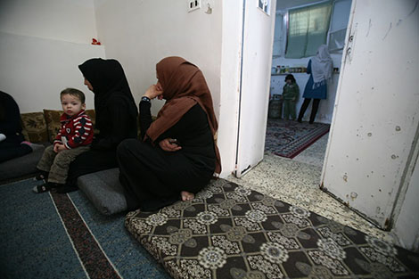 Mofeeda and her family face an uncertain future, especially if their financial situation does not improve. ©CARE