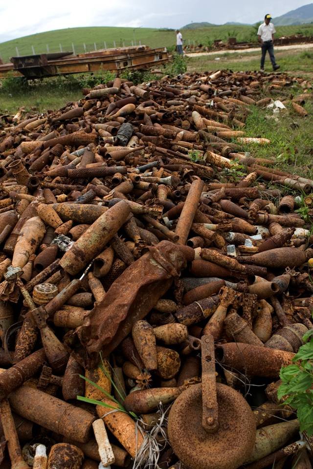 Scrap metail collecting