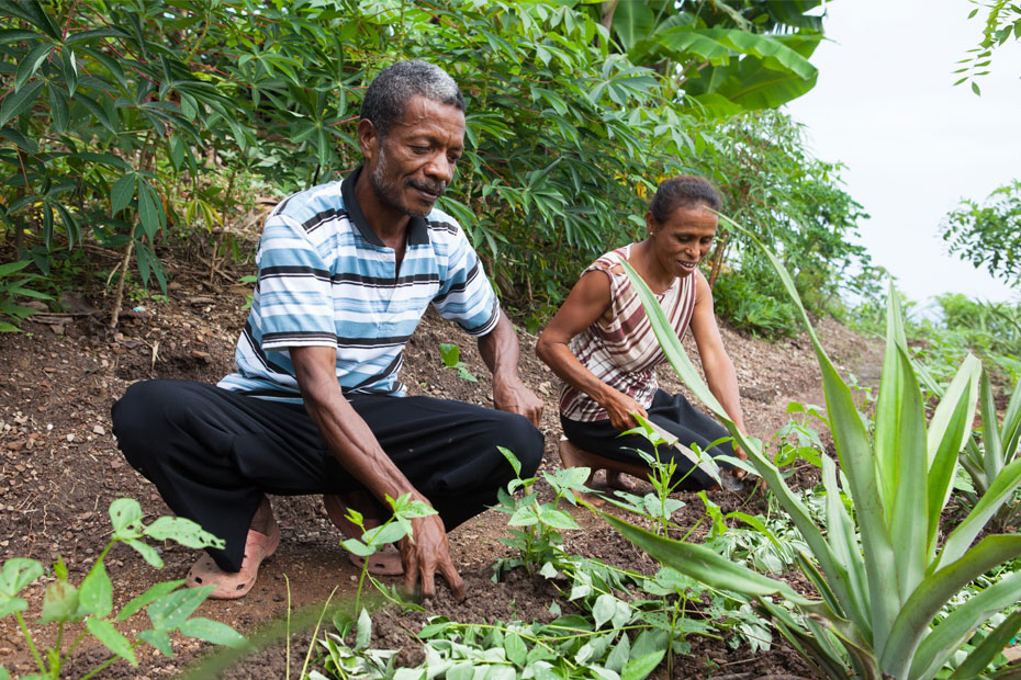 2013-timor-leste-Guilermino-da-Costa_Marcelina-Didigall-2-930x620-tom-greenwood Guilermino and Marcelina da Costa, after years of skipping meals to ensure their children had enough to eat, are finally able to enjoy three nutritious meals a day. ©Tom Greenwood/CARE