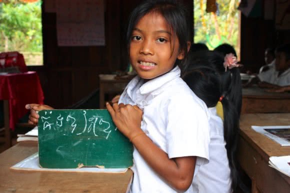 Student in Cambodia