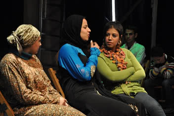After participating in CARE’s interactive theatre, Rasha overcame feelings of oppression and inferiority. Now she feels free to express her opinions. ©CARE
