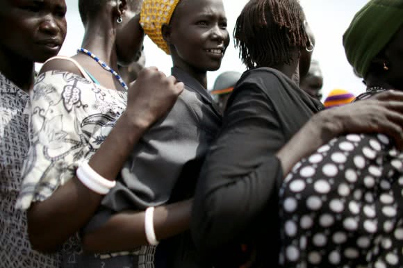 “I think about struggle, injustice, violence and hunger. I also imagine many children whose lives are dependent on the welfare of their mothers. I then think about how someone who is facing so many obstacles can still be so determined in continuing to enjoy life as it is” - Beatrice. Image: Josh Estey/CARE