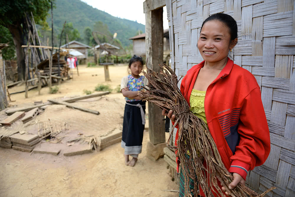 Remote ethnic women