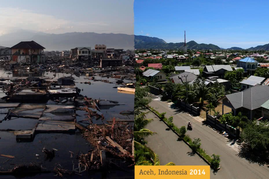 Aceh 2005 and 2014