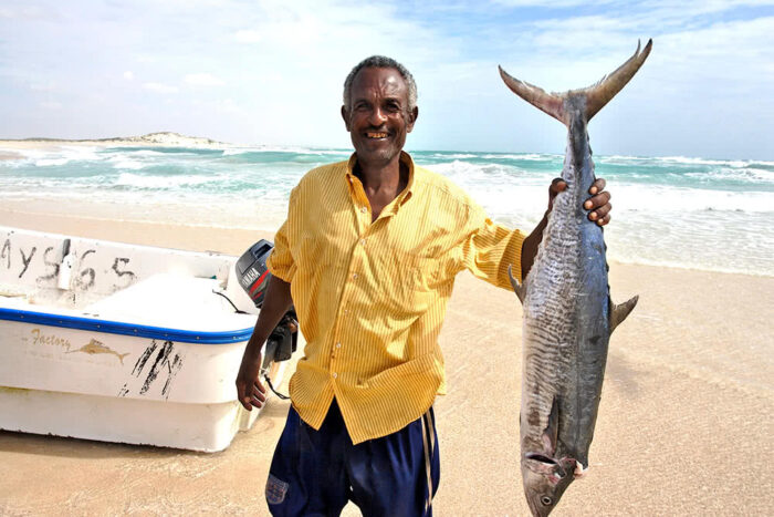 Man in Somalia