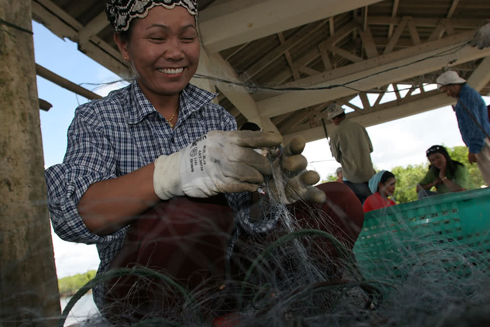 Woman in Thailand