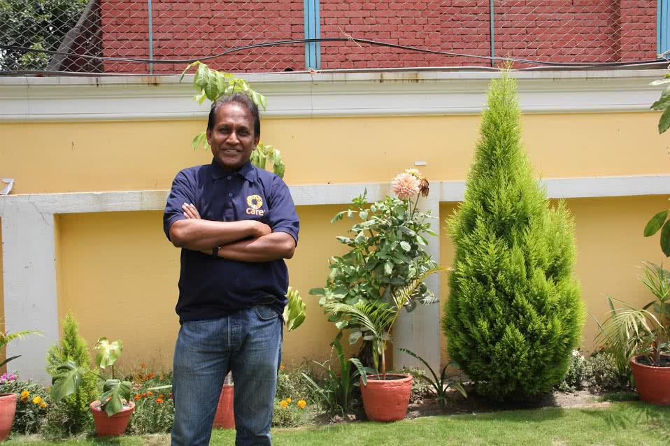 CARE Nepal's Food Security Advisor Kabir Ekramul