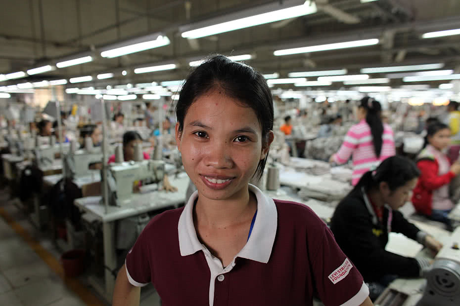Garment factory workers in Cambodia are being provided with life skills including information around contraception options.