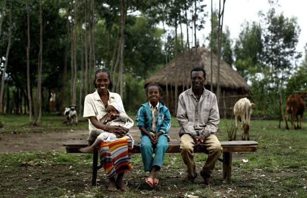 Mulunesh started a business with the help of her local savings group. Photo by Josh Estey/CARE