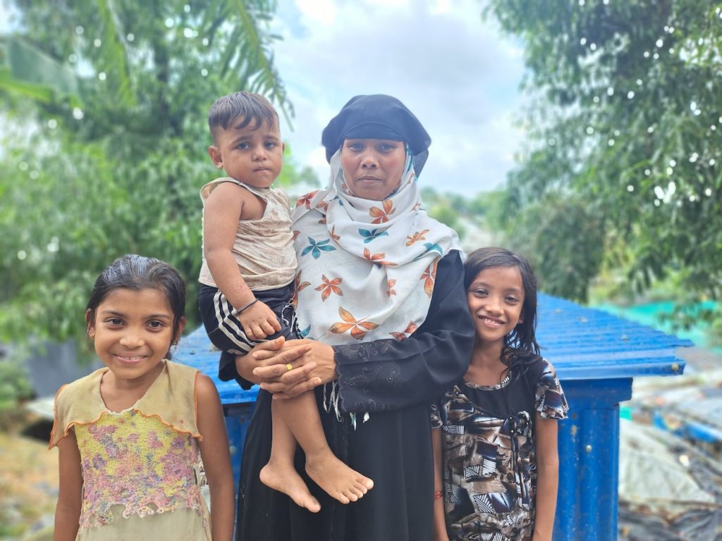 Anowera Begum with Family 1