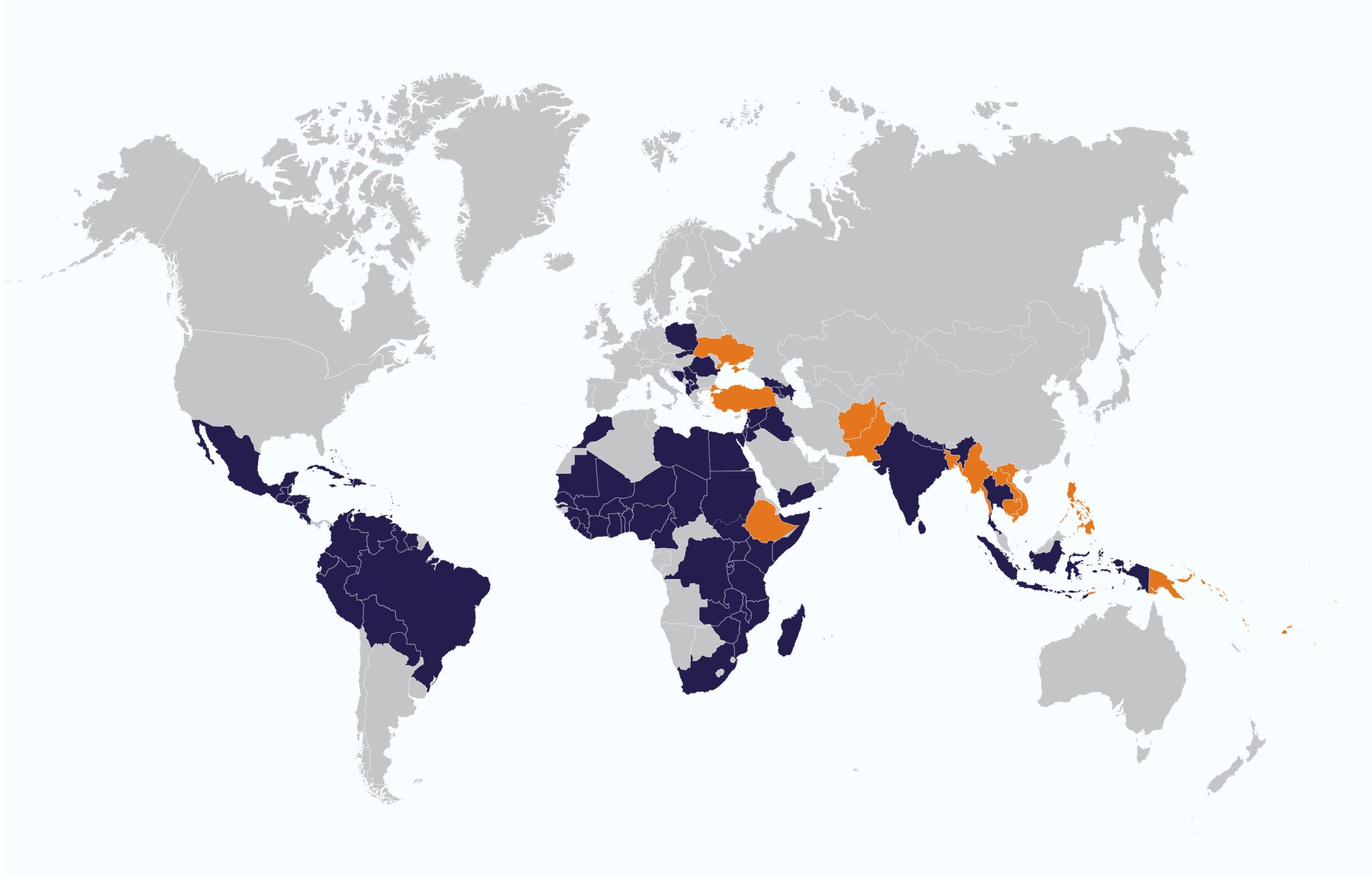 Map of CARE