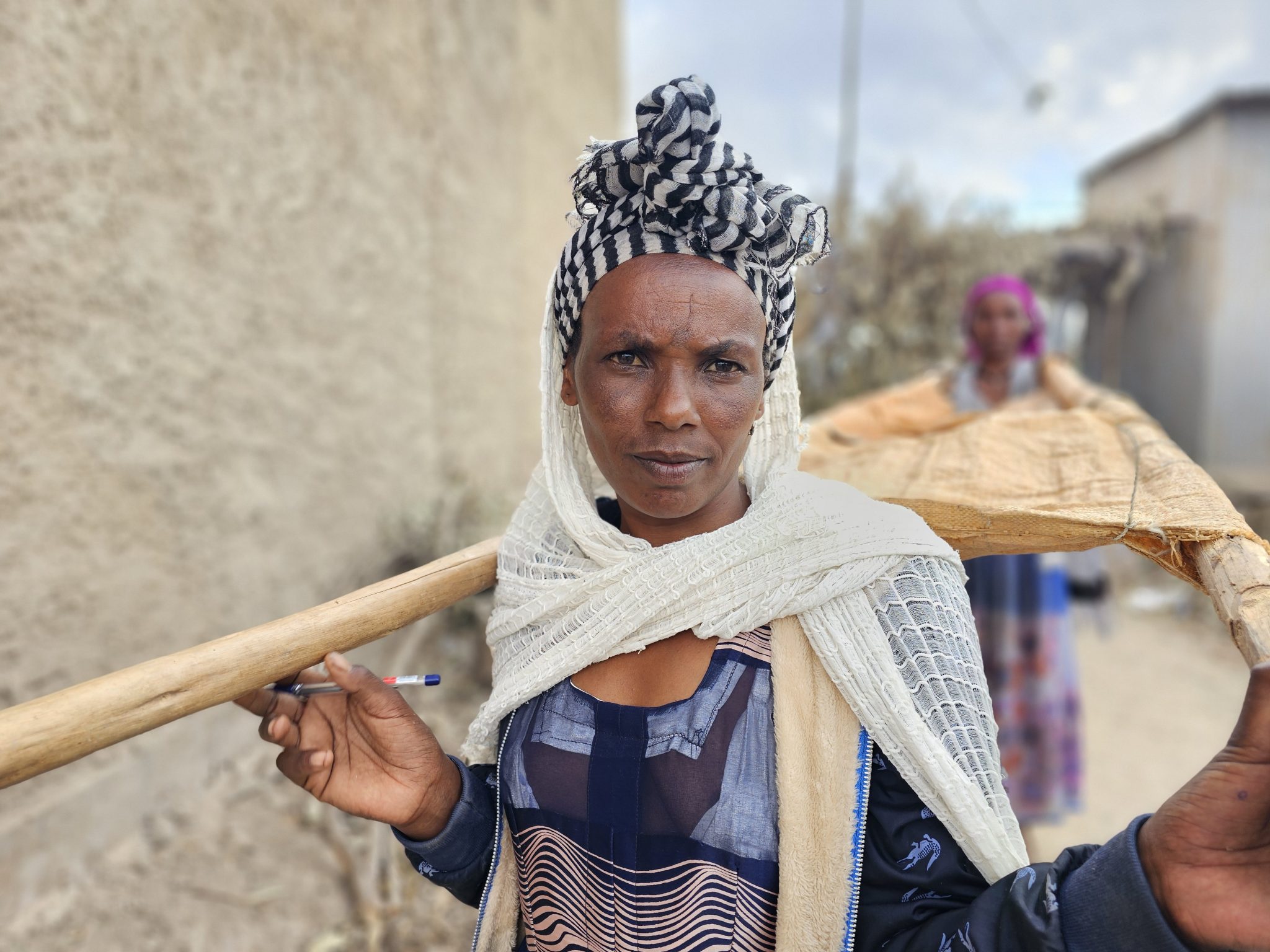 Kahsa is a leader in her community and part of a Women Lead in Emergencies group.